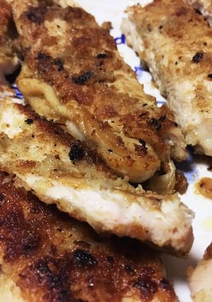 鶏肉のカレー風味パン粉炒め-レシピのメイン写真