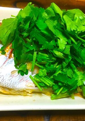 鯛の酒蒸し〜エスニック風〜-レシピのメイン写真