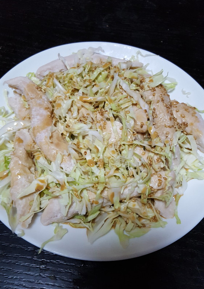 ささみのレンジ蒸し-レシピのメイン写真