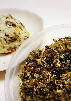 ご飯に混ぜるだけ簡単高菜チャーハンの素♪-レシピのメイン写真