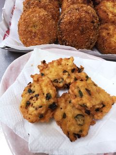 揚げ物後の残った小麦粉などでナゲット風-レシピのメイン写真