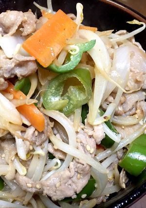 マヨポン野菜炒め-レシピのメイン写真