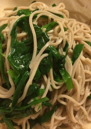 ニラそば-レシピのメイン写真