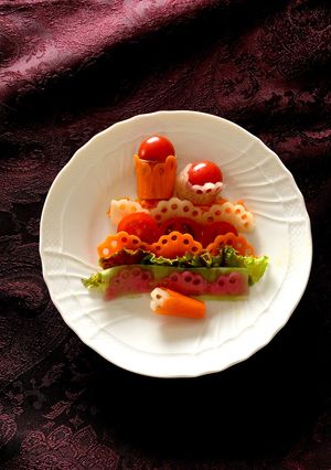 にんじん大根のレースバラン-レシピのメイン写真