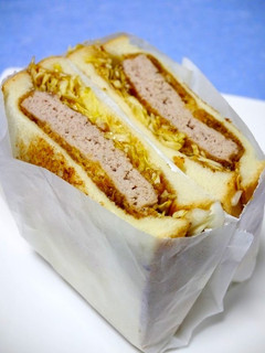 簡単!焼きポークメンチかつサンド-レシピのメイン写真