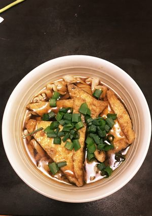 手打ちキツネうどん-レシピのメイン写真
