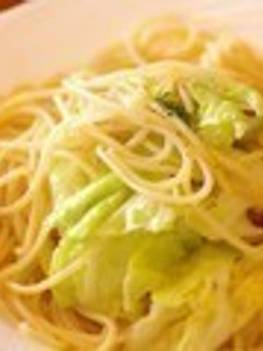 美肌 キャベツのペペロンチーノパスタ-レシピのメイン写真