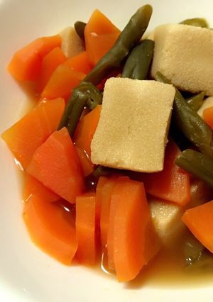 高野豆腐の野菜煮-レシピのメイン写真