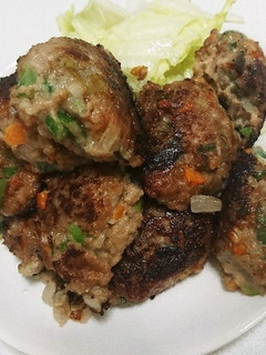 たっぷり野菜の肉団子-レシピのメイン写真