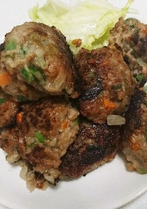 たっぷり野菜の肉団子-レシピのメイン写真