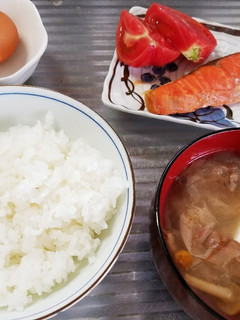 簡単☆豆腐なめこ味噌汁-レシピのメイン写真