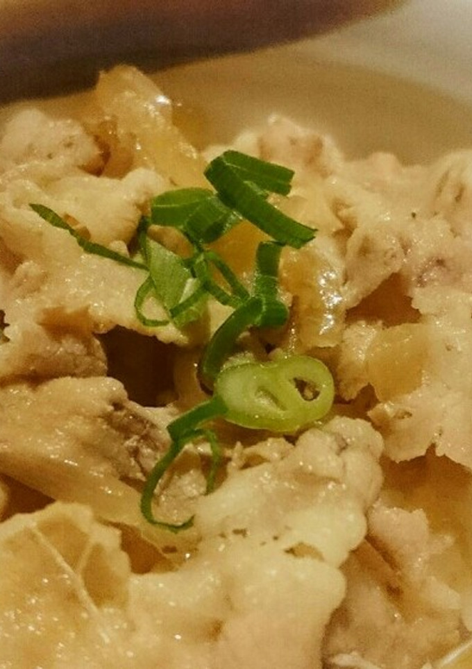 我が家の豚丼。簡単ですぐできる❗-レシピのメイン写真