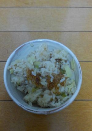 タケノコおこわ-レシピのメイン写真