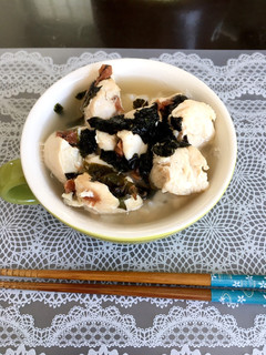 梅と鶏だし☆スープご飯-レシピのメイン写真