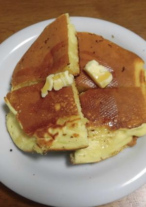ふわふわパンケーキ-レシピのメイン写真