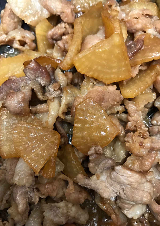 大根と豚肉の煮物-レシピのメイン写真