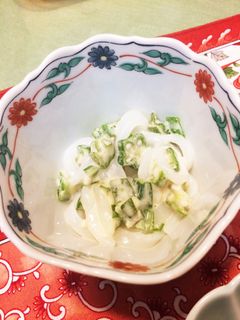 イカとオクラの和え物-レシピのメイン写真