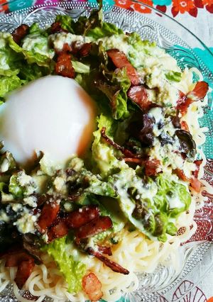 袋麺で、シーザーサラダ♪-レシピのメイン写真