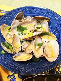 アサリの酒蒸し-レシピのメイン写真