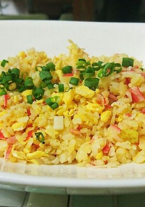 簡単☆カニカマチャーハン(^O^)♪-レシピのメイン写真