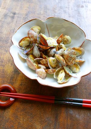 エスニック風あさりのワイン蒸し-レシピのメイン写真