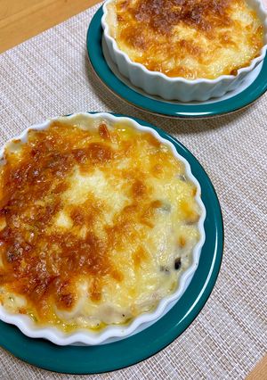 しめじと鶏肉のチーズとろ〜りグラタン-レシピのメイン写真