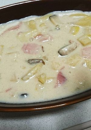 タケノコとキノコの味噌シチュー-レシピのメイン写真