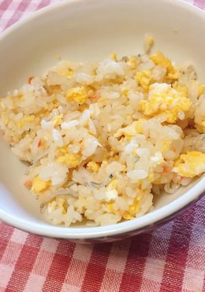 彩り◎！じゃこたまかにかまご飯-レシピのメイン写真