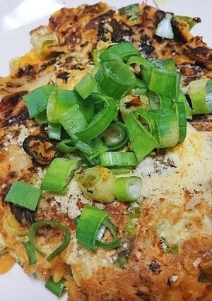 納豆キムチチーズチヂミ-レシピのメイン写真