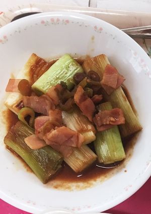 長ネギベーコンのバター醤油焼き-レシピのメイン写真