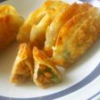 納豆とニラの揚げ餃子