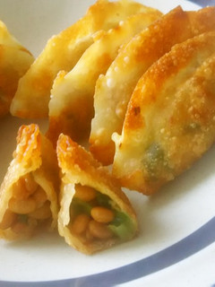 納豆とニラの揚げ餃子-レシピのメイン写真