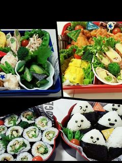 ☆2017 小学校運動会 お弁当☆-レシピのメイン写真
