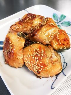 鮭の甘辛焼き-レシピのメイン写真