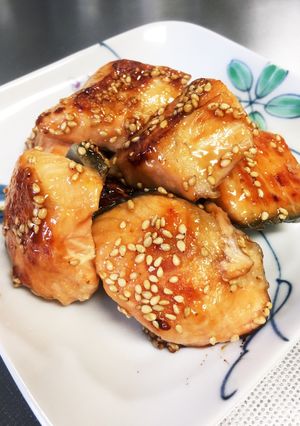 鮭の甘辛焼き-レシピのメイン写真