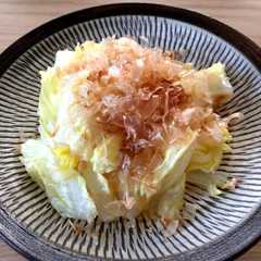 超簡単【白菜だけ】バター醤油の温サラダ-レシピのメイン写真