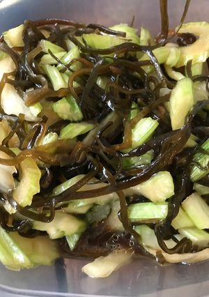 やみつきセロリ塩昆布-レシピのメイン写真
