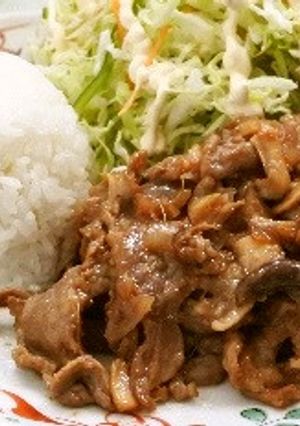 豚の生姜焼きごはんプレート-レシピのメイン写真