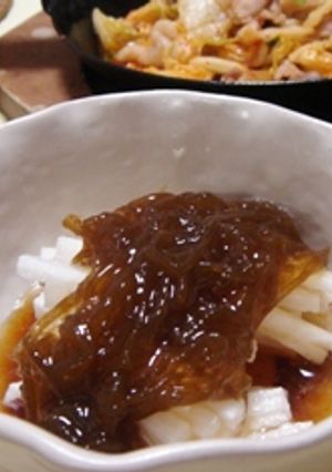 三分でもう一品！長芋もずくポン酢-レシピのメイン写真