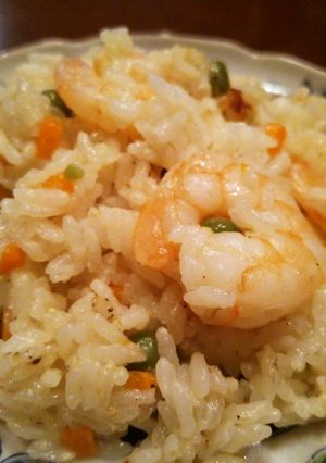 炊飯器で海老たっぷりピラフ-レシピのメイン写真