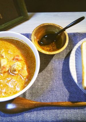 絶品！トマト缶と牛乳で作る♪チキンスープ-レシピのメイン写真