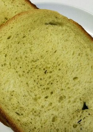 甘酒入り抹茶食パン(HB)-レシピのメイン写真