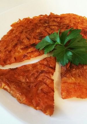 ハッシュドポテト風にんじんガレット-レシピのメイン写真