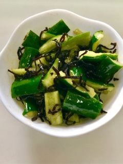 簡単一品☆塩昆布キュウリ-レシピのメイン写真