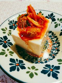 冷奴キムチ-レシピのメイン写真