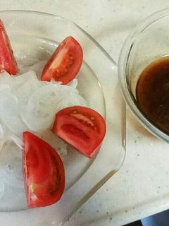 新玉ねぎのシャキシャキ中華サラダ-レシピのメイン写真