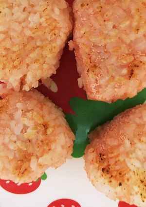 明太子焼きおにぎり-レシピのメイン写真
