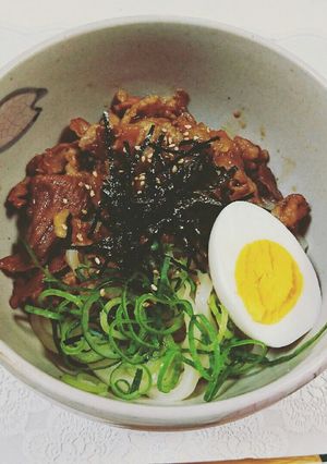 うどんアレンジ☆肉まぜうどん-レシピのメイン写真