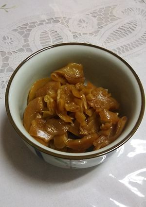新生姜の簡単うま煮！-レシピのメイン写真