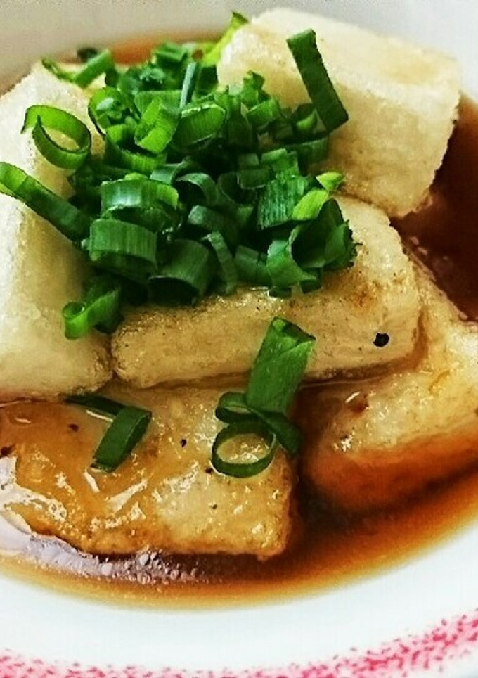 揚げない！つゆだく揚げ出し豆腐-レシピのメイン写真